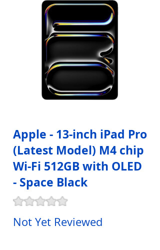 MacBook Air 13.3" Laptop - Apple M1 chip - 8GB Memory - 256GB SSD - Space Gray Dedededed 14393 Read reviews 